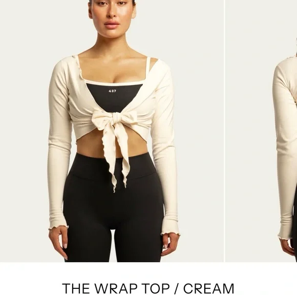 437 SCULPT ONSIE + WRAP TOP COMBO
